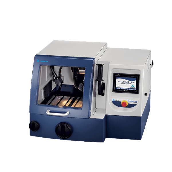 AbrasiMatic 300 — cutting chamber closed thumbnail