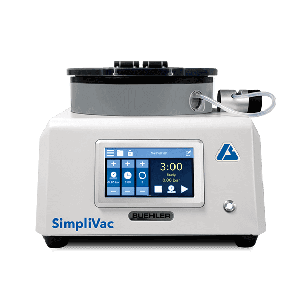 Buehler SimpliVac vacuum mounting system