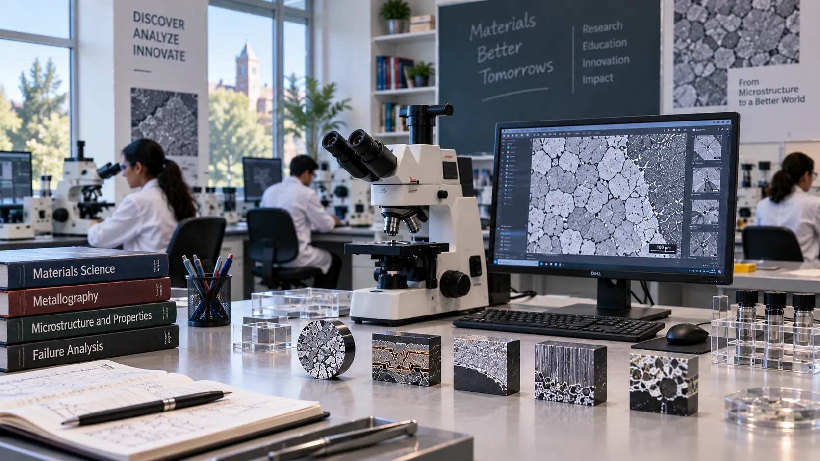 Academic materials science research laboratory