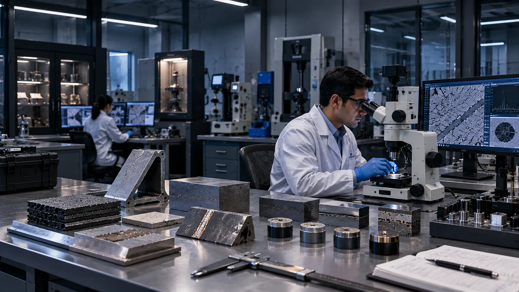 Government and defence materials testing lab