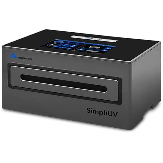 Buehler SimpliUV UV curing mounting system with touchscreen and sample drawer